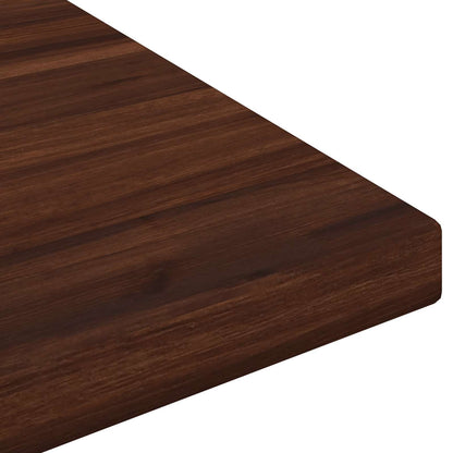 Table Top Dark Brown Rectangular Depth 40 cm 110 cm