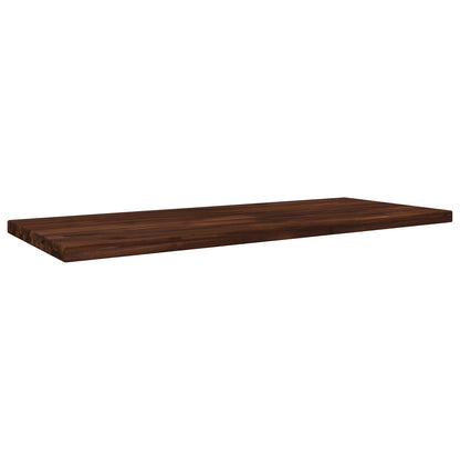 Table Top Dark Brown Rectangular Depth 40 cm 110 cm