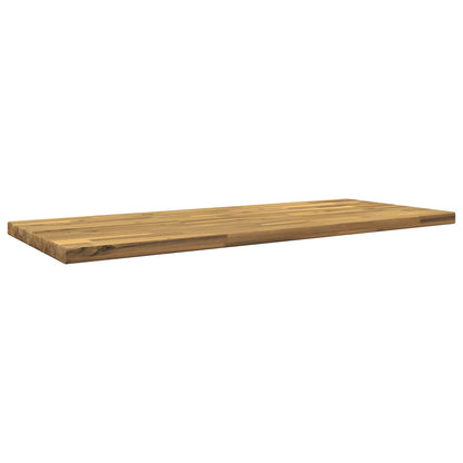 Table Top Whitewash Rectangular Depth 50 cm 130 cm
