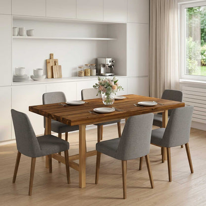 Table Top Natural Rectangular Depth 60 cm 100 cm