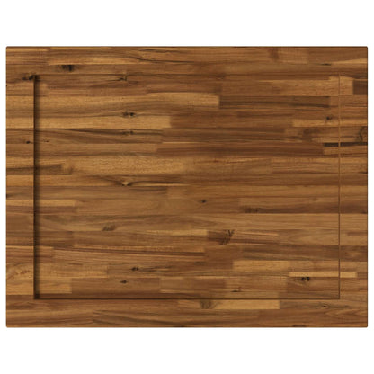 Table Top Natural Rectangular Depth 70 cm 100 cm
