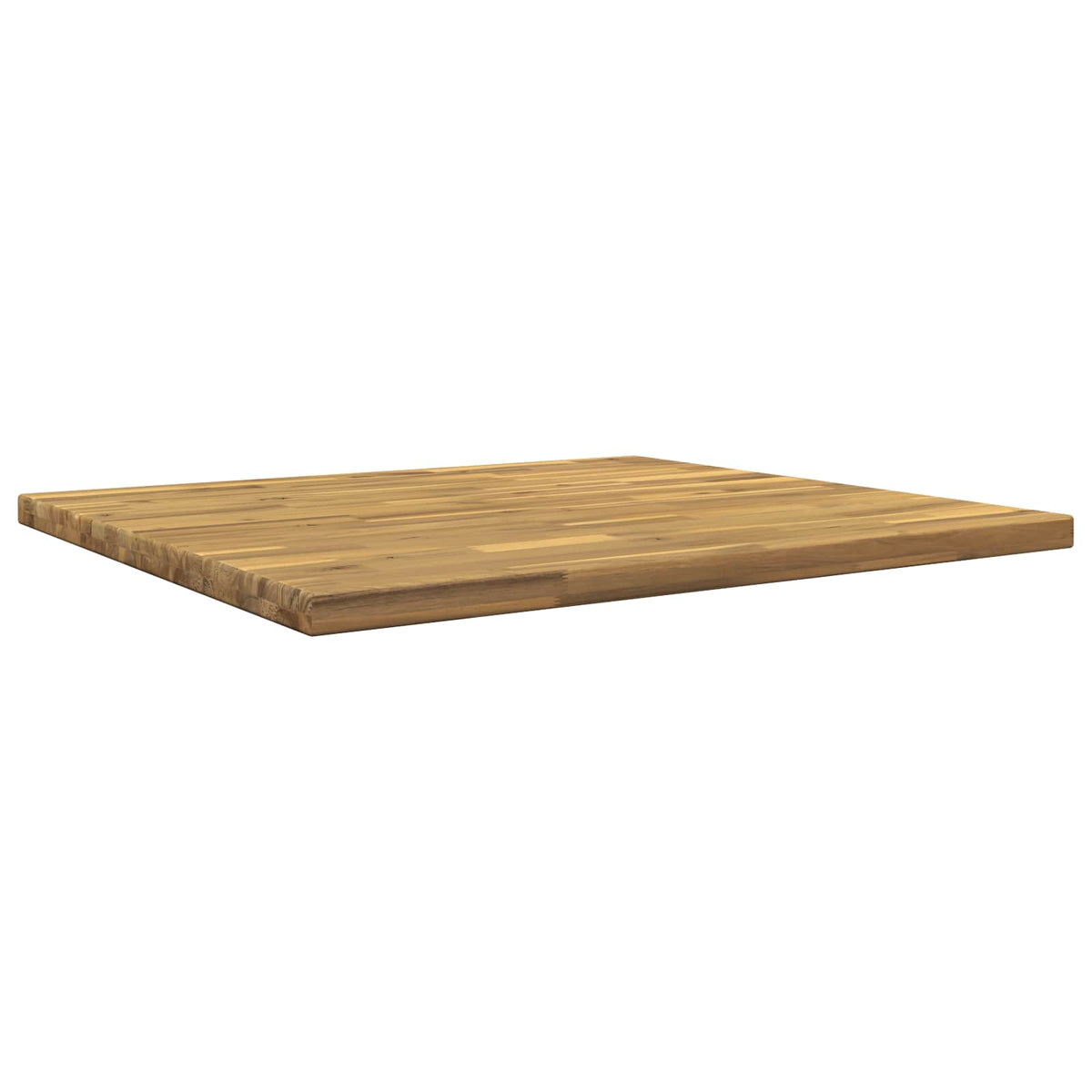 vidaXL Rectangular Table Top 80 x 80 x 3.2 cm Square Solid Acacia Wood 3