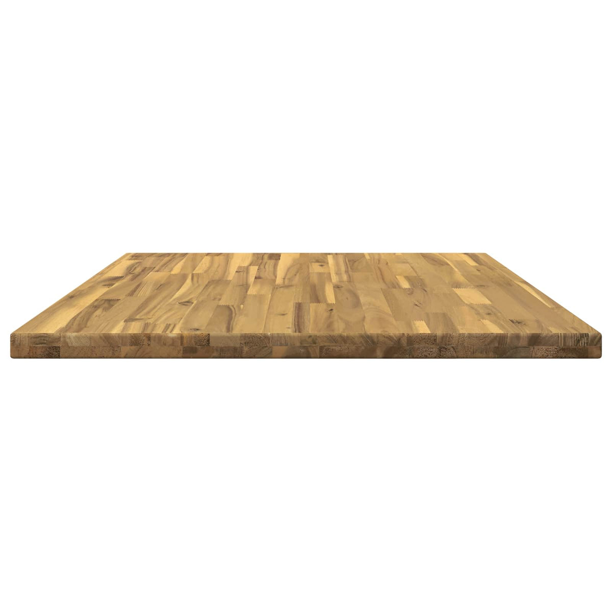 vidaXL Rectangular Table Top 80 x 80 x 3.2 cm Square Solid Acacia Wood 4