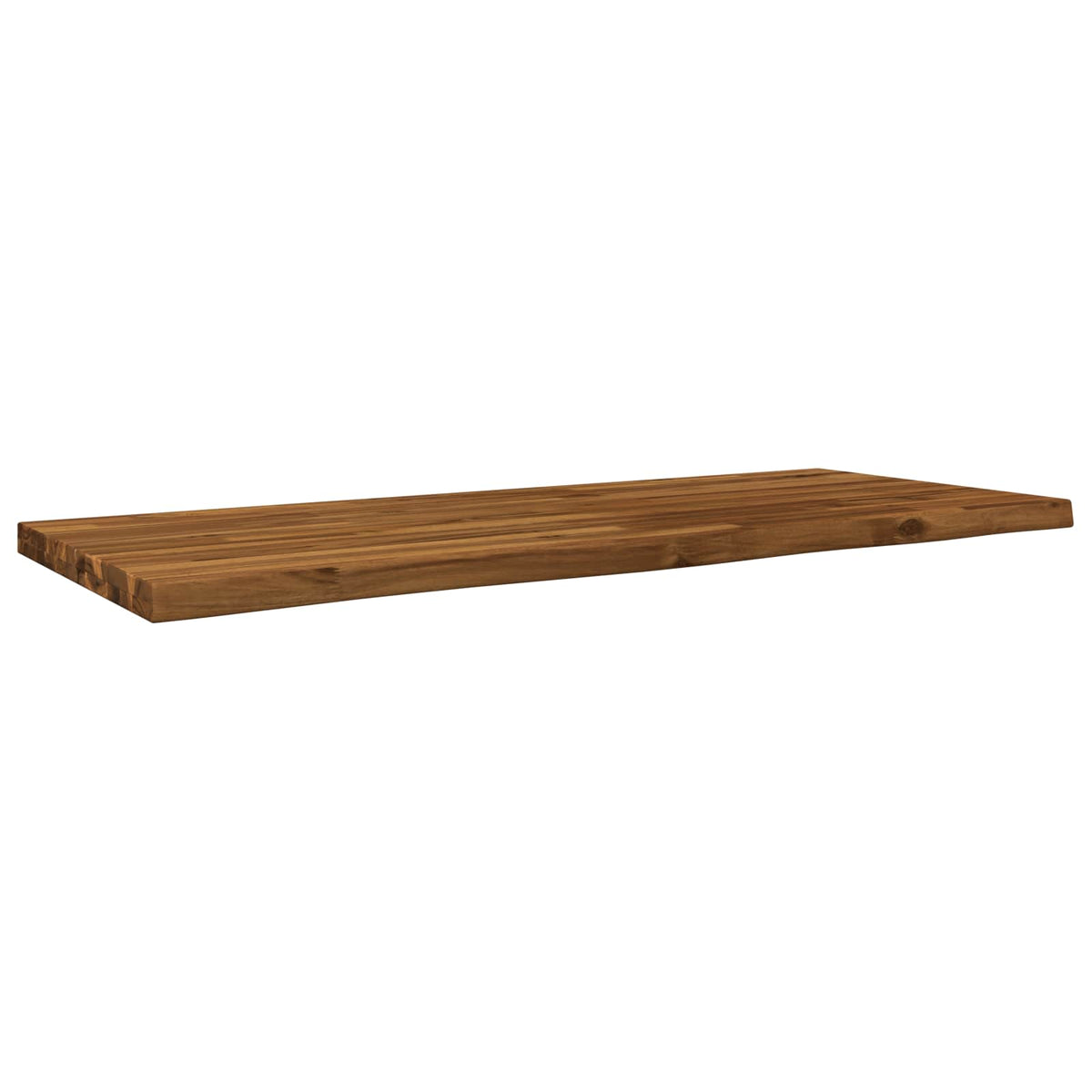 Live Edge Table Top Rectangular Natural Live Edge 1 Side Depth 50 cm 110 cm