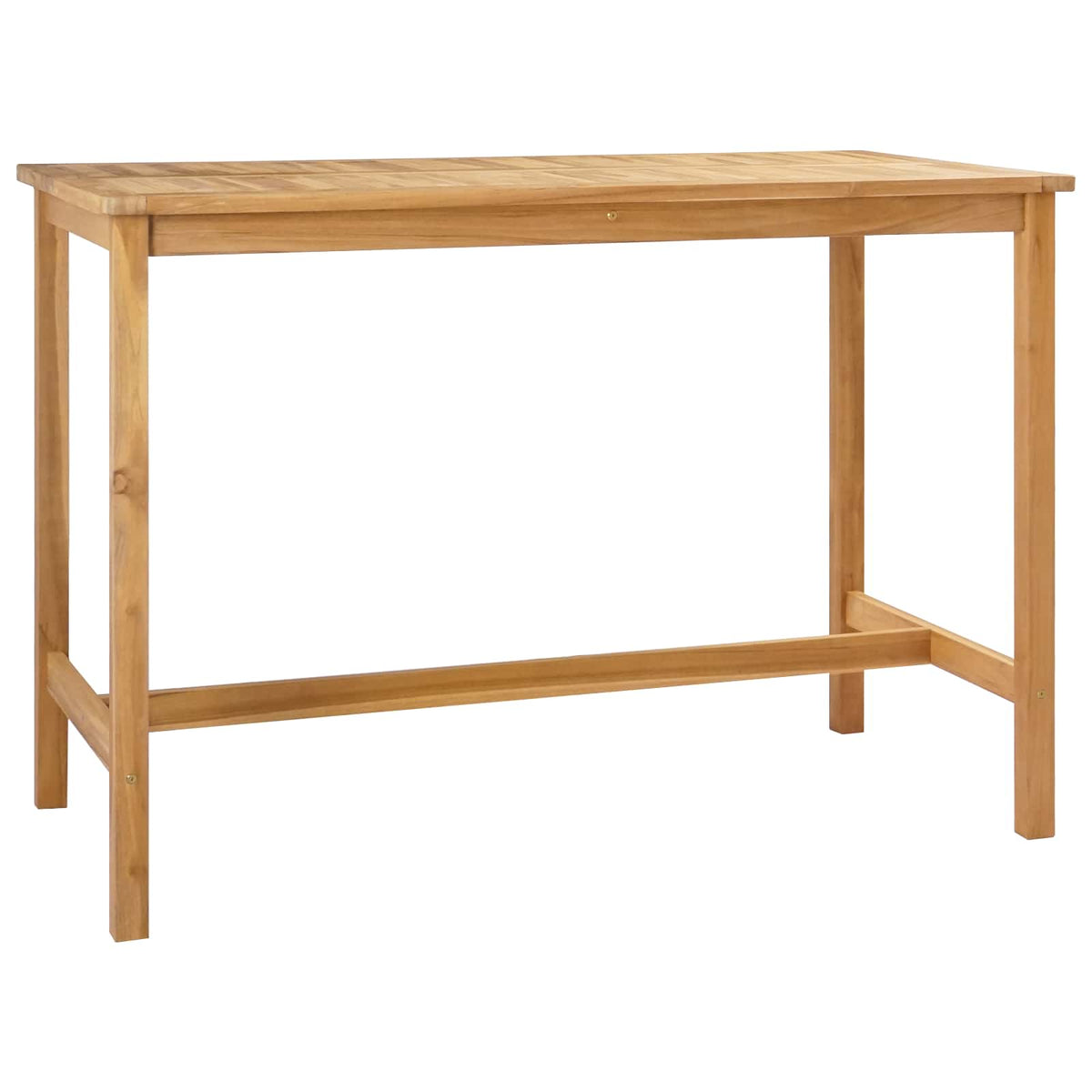 Bar Table Natural Solid-Teak 150 cm 75 cm