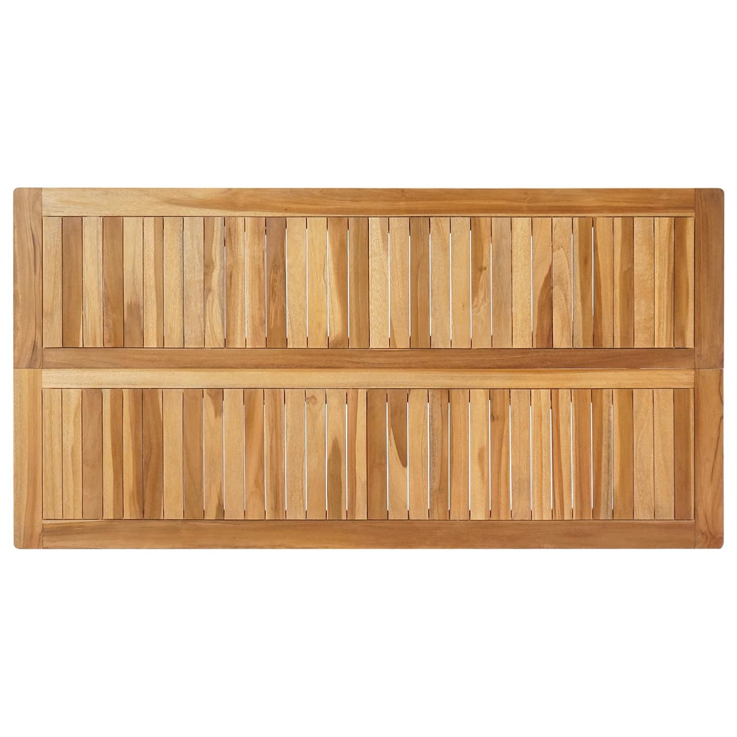 vidaXL Bar Table Natural 150 x 75 x 105 cm Solid Teak Wood 5