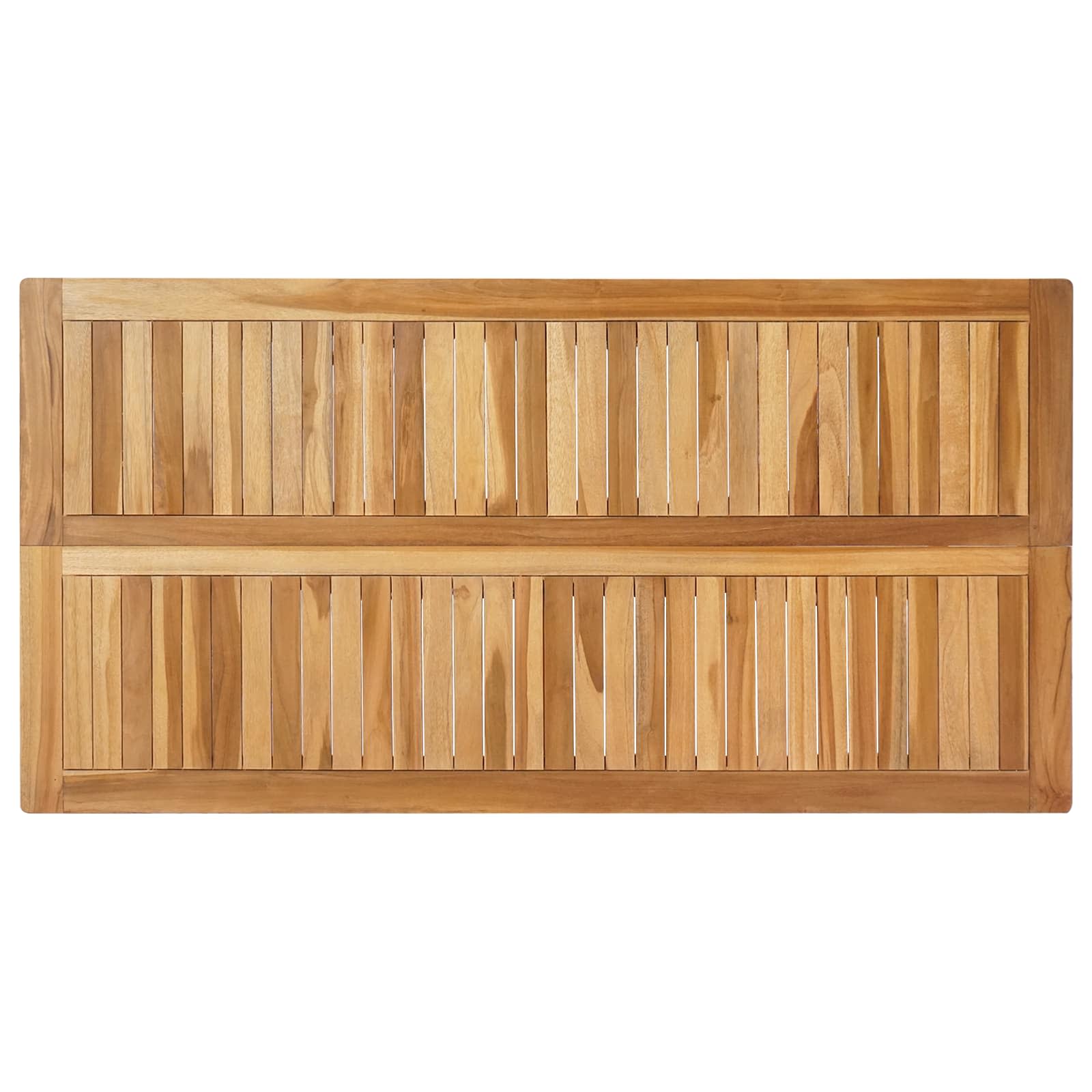 vidaXL Bar Table Natural 150 x 75 x 105 cm Solid Teak Wood 5