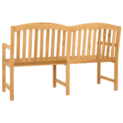vidaXL Handcarved Rose Bench 180 x 61 x 90 cm Solid Teak Wood Natural 5