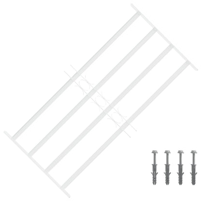 Security Grille for Windows 63-114 cm 4 crossbars 1