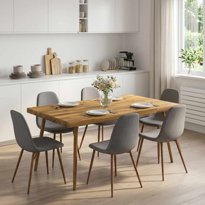 Table Top Whitewash Rectangular Depth 60 cm 80 cm