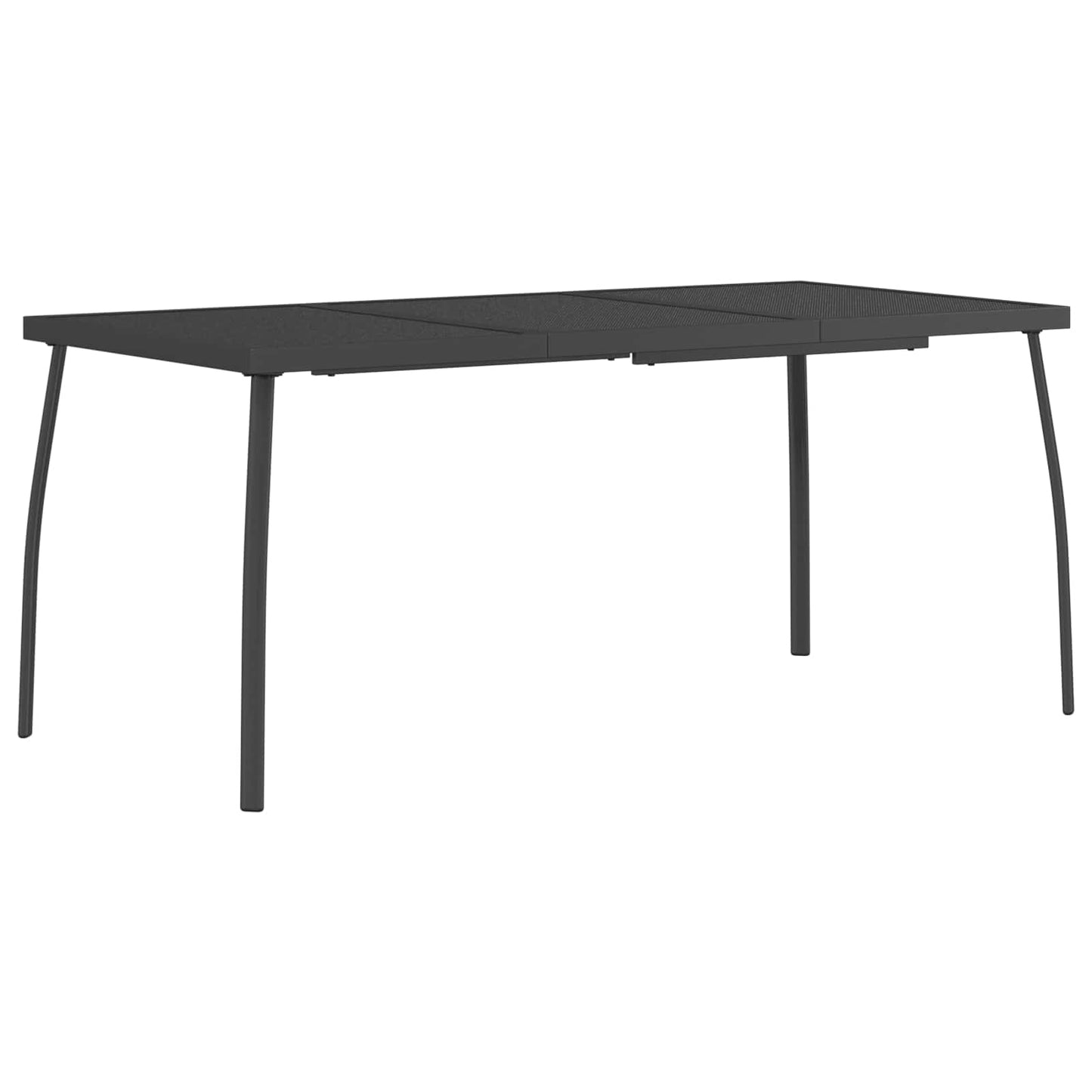 vidaXL Dining Set 5 pcs Anthracite Steel 5