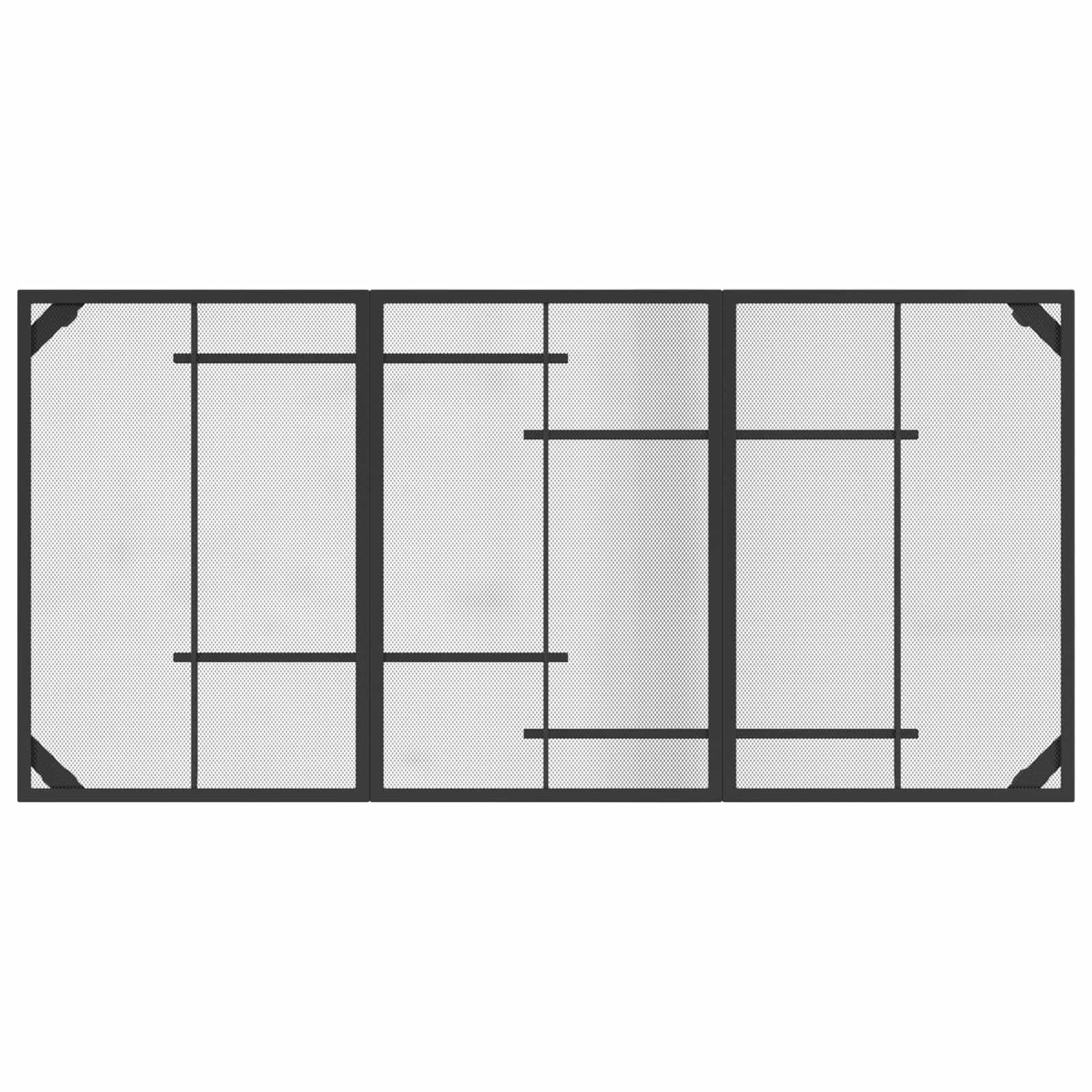 vidaXL Dining Set 5 pcs Anthracite Steel 6