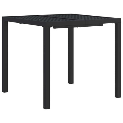 vidaXL Outdoor Furniture Set 5 pcs Anthracite Steel 5