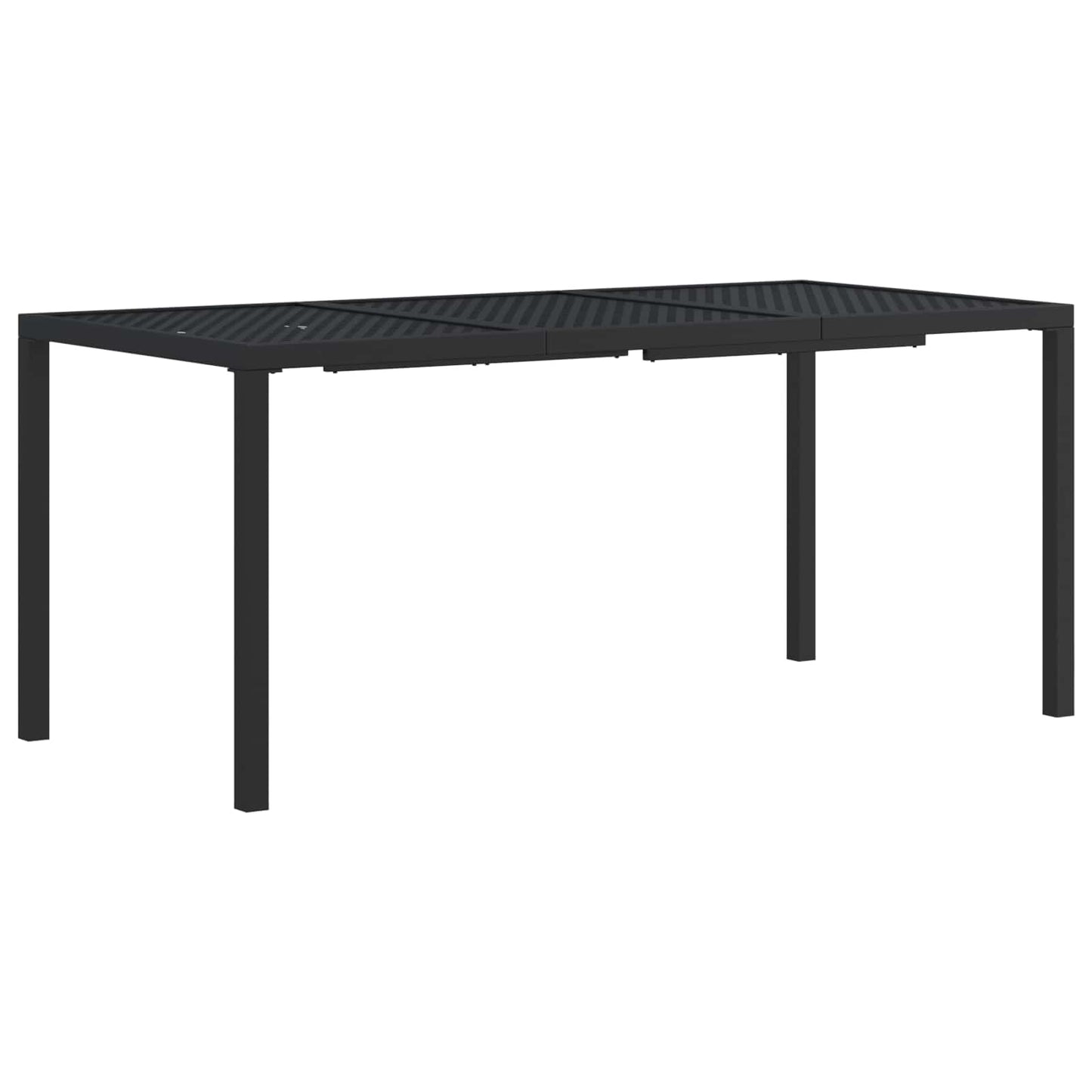 vidaXL Outdoor Furniture Set 5 pcs Anthracite Steel 5