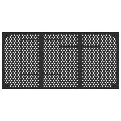 vidaXL Outdoor Furniture Set 5 pcs Anthracite Steel 6