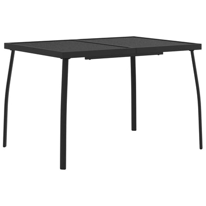 vidaXL Outdoor Furniture Set 5 pcs Anthracite Iron and Steel 5