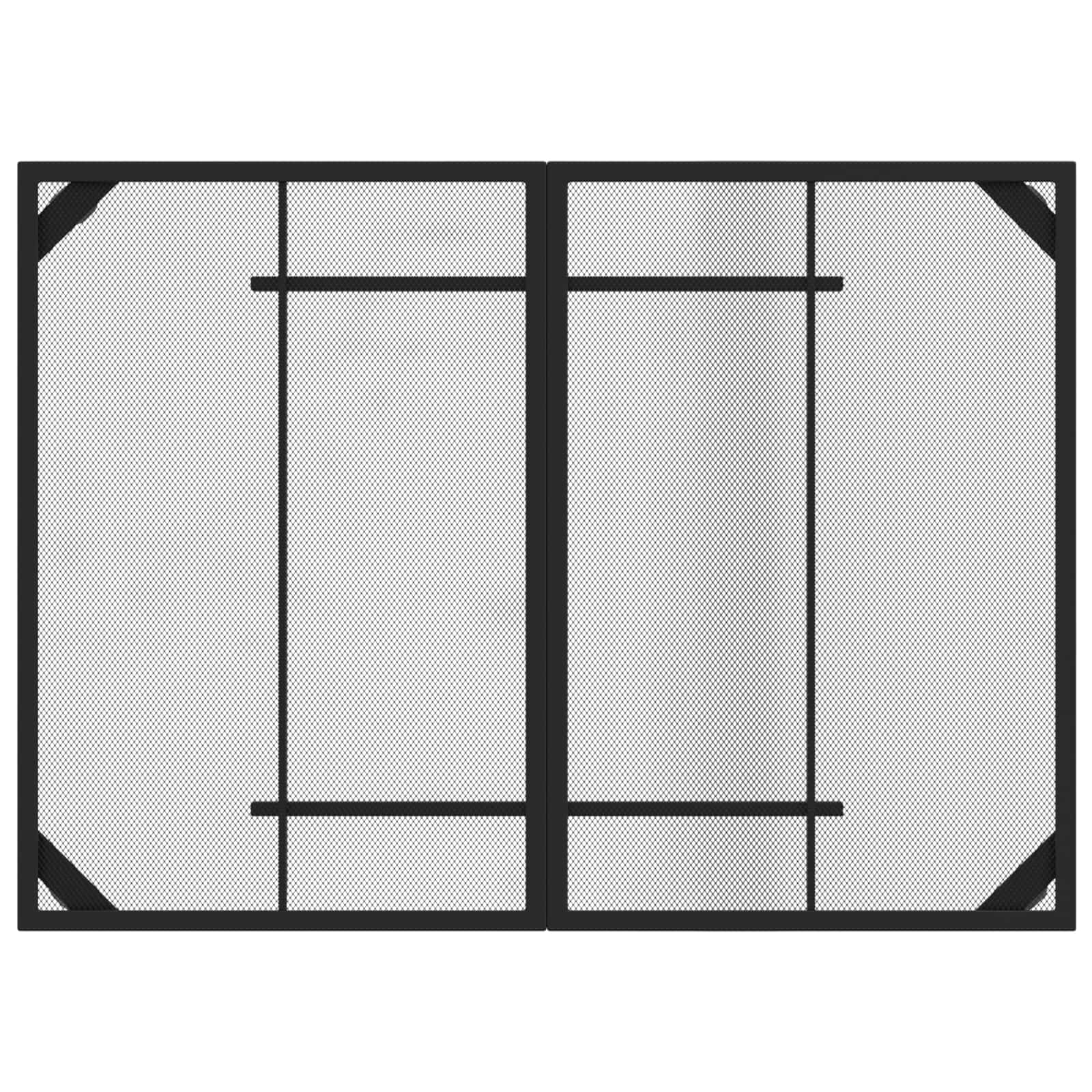 vidaXL Outdoor Furniture Set 5 pcs Anthracite Iron and Steel 6