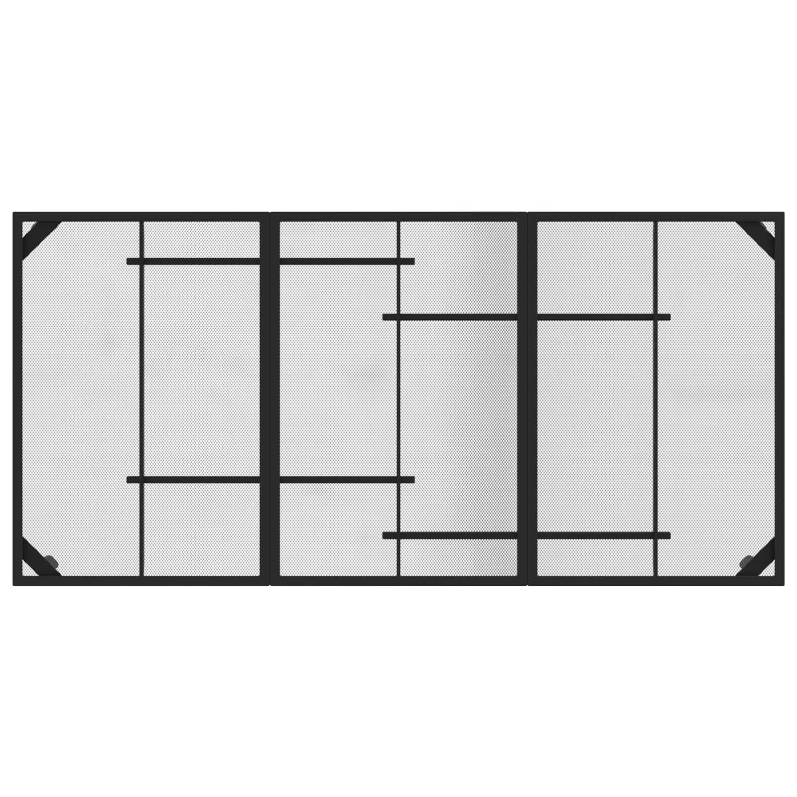 vidaXL Outdoor Furniture Set 5 pcs Anthracite Iron and Steel 6