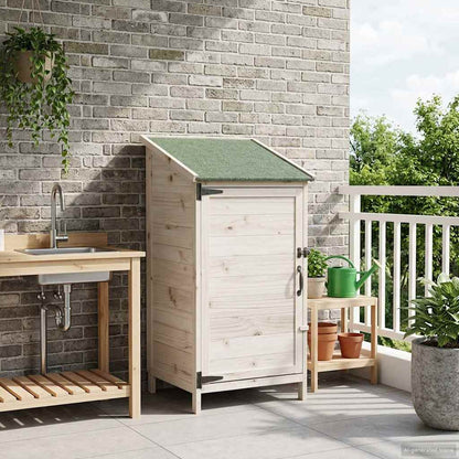 vidaXL Garden Shed Solid Fir Wood