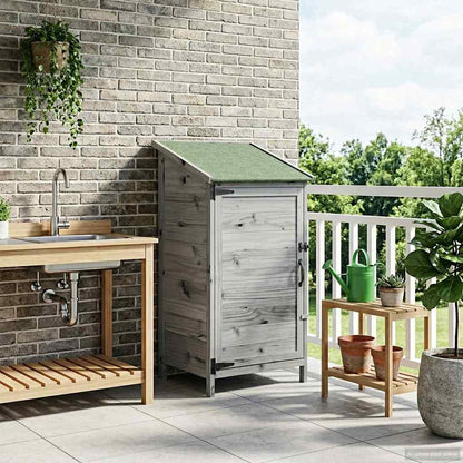 vidaXL Garden Shed Solid Fir Wood