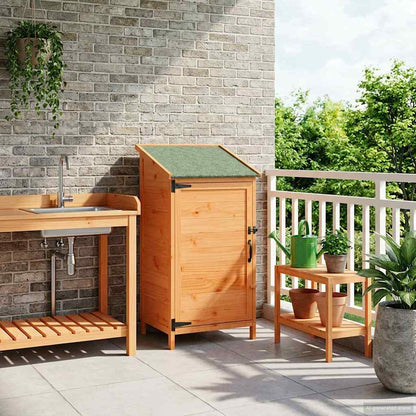vidaXL Garden Shed Solid Fir Wood