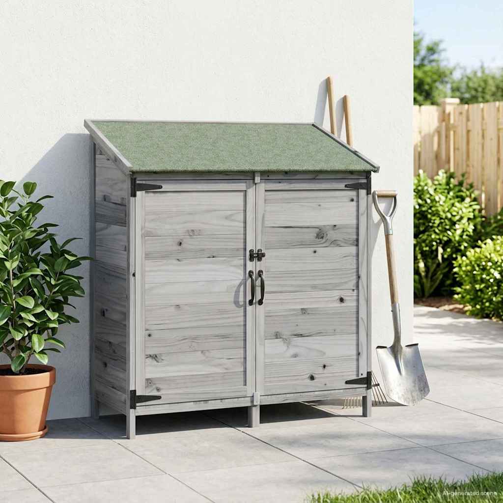 vidaXL Garden Shed Solid Fir Wood