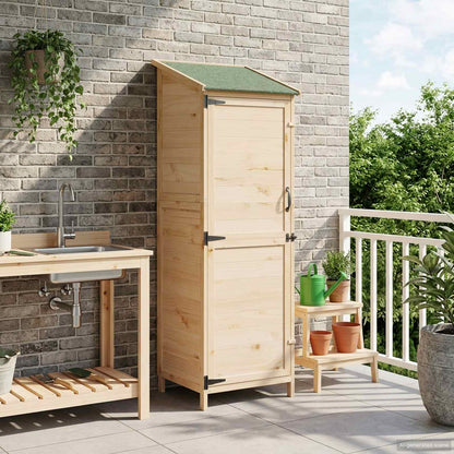 vidaXL Garden Shed Solid Fir Wood