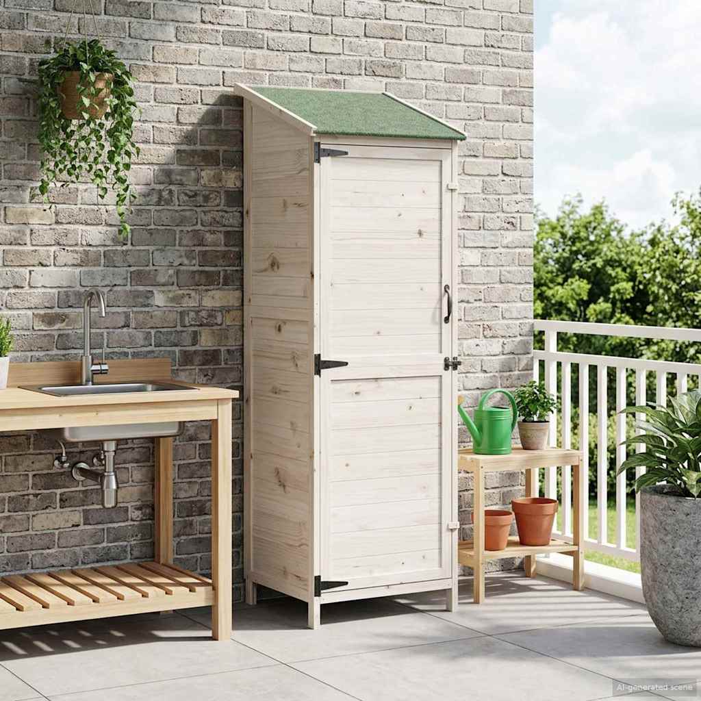 vidaXL Garden Shed Solid Fir Wood