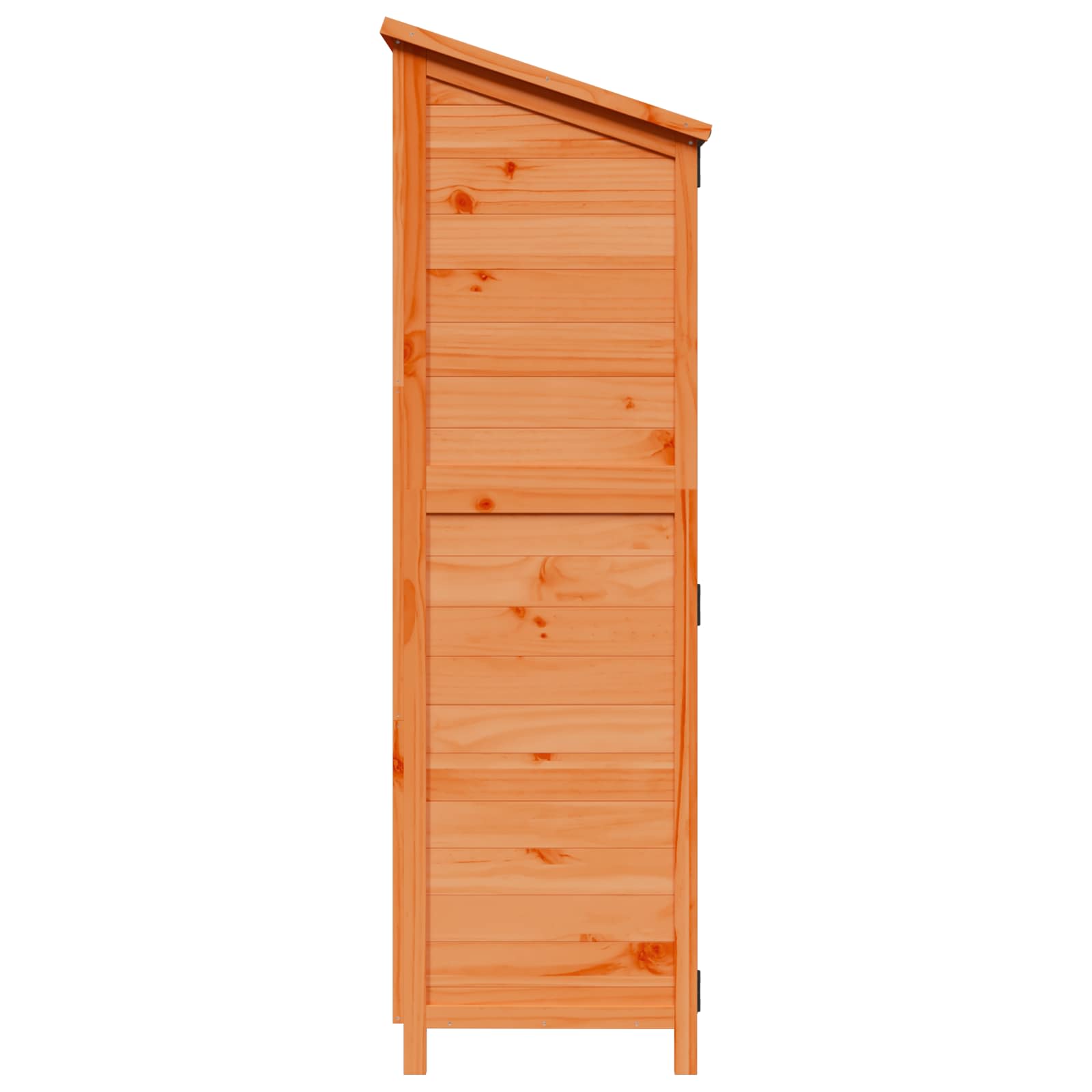 vidaXL Garden Shed with Roof Brown 106.5 x 56 x 176 cm Solid Fir Wood 6