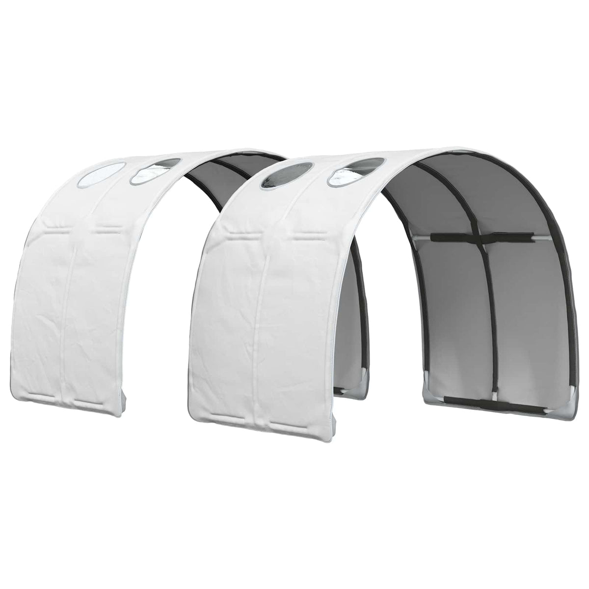 vidaXL Bed with Tunnel 3 pcs Sonoma and White Engineered Wood 5