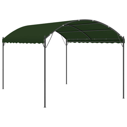 vidaXL Gazebo 4 x 3 x 2.6 m Green Polyester and Steel 2