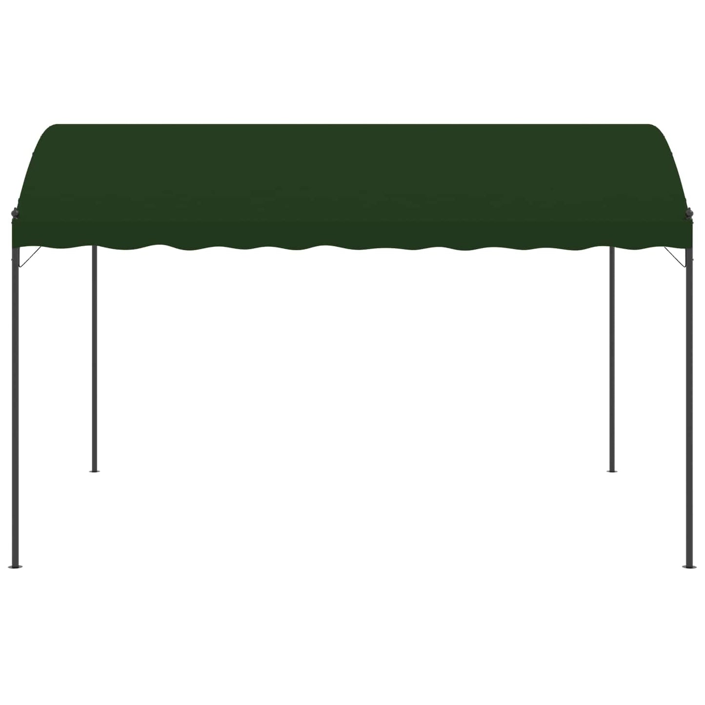 vidaXL Gazebo 4 x 3 x 2.6 m Green Polyester and Steel 4