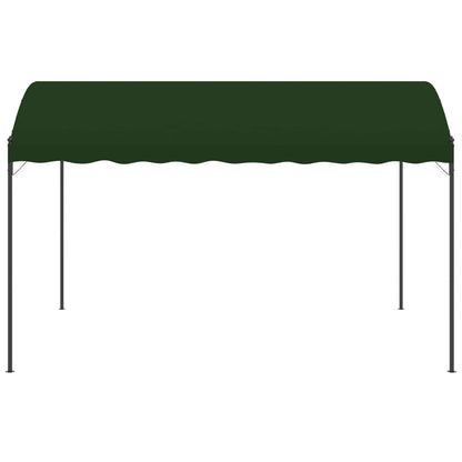 vidaXL Gazebo 4 x 3 x 2.6 m Green Polyester and Steel 4