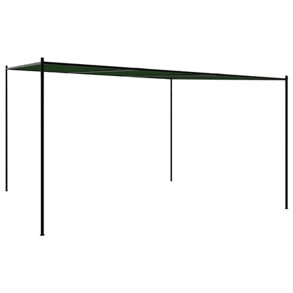 vidaXL Gazebo 4 x 3.98 x 2.67 m Green Polyester and Steel 2