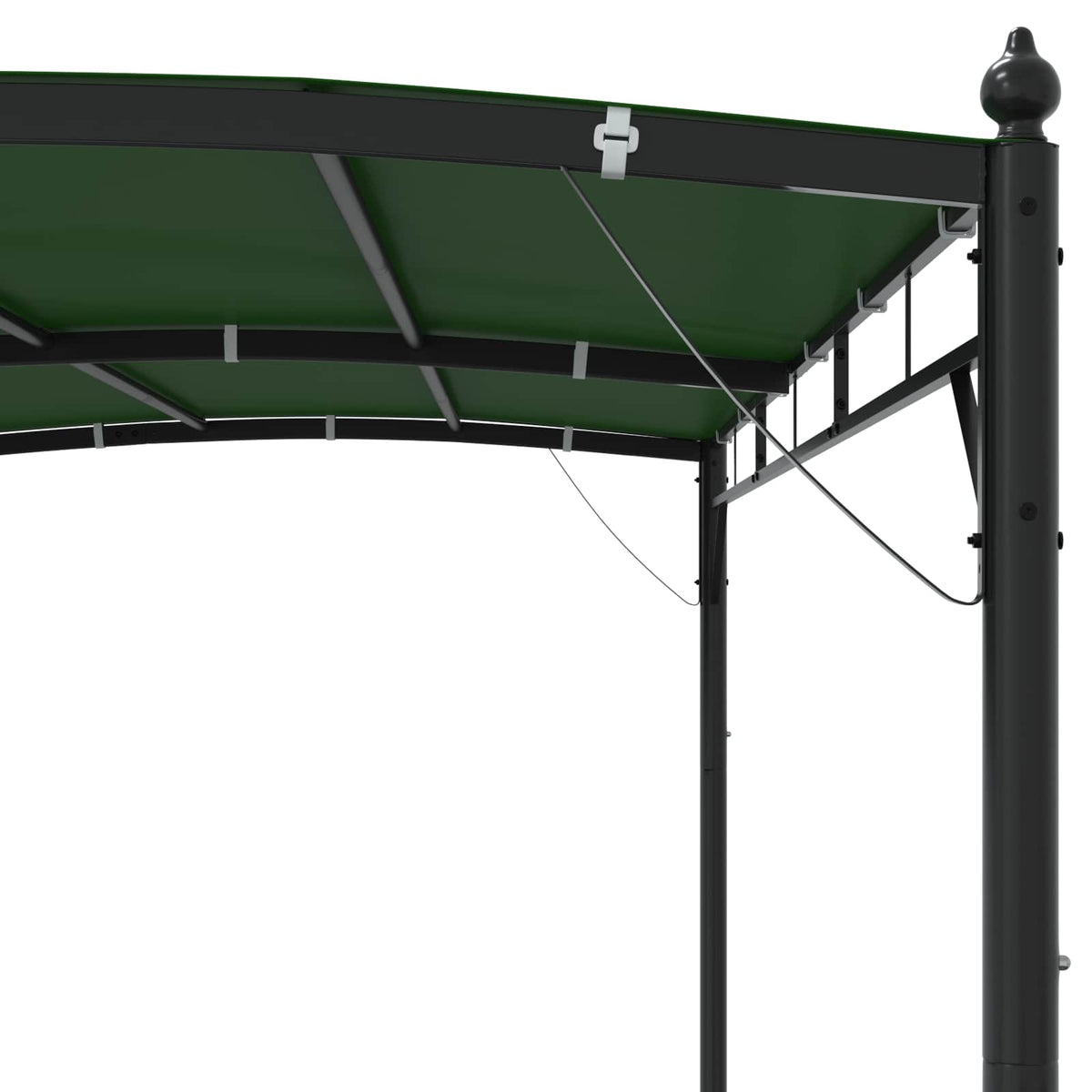 vidaXL Gazebo 3 x 3 x 2.55 m Green 5