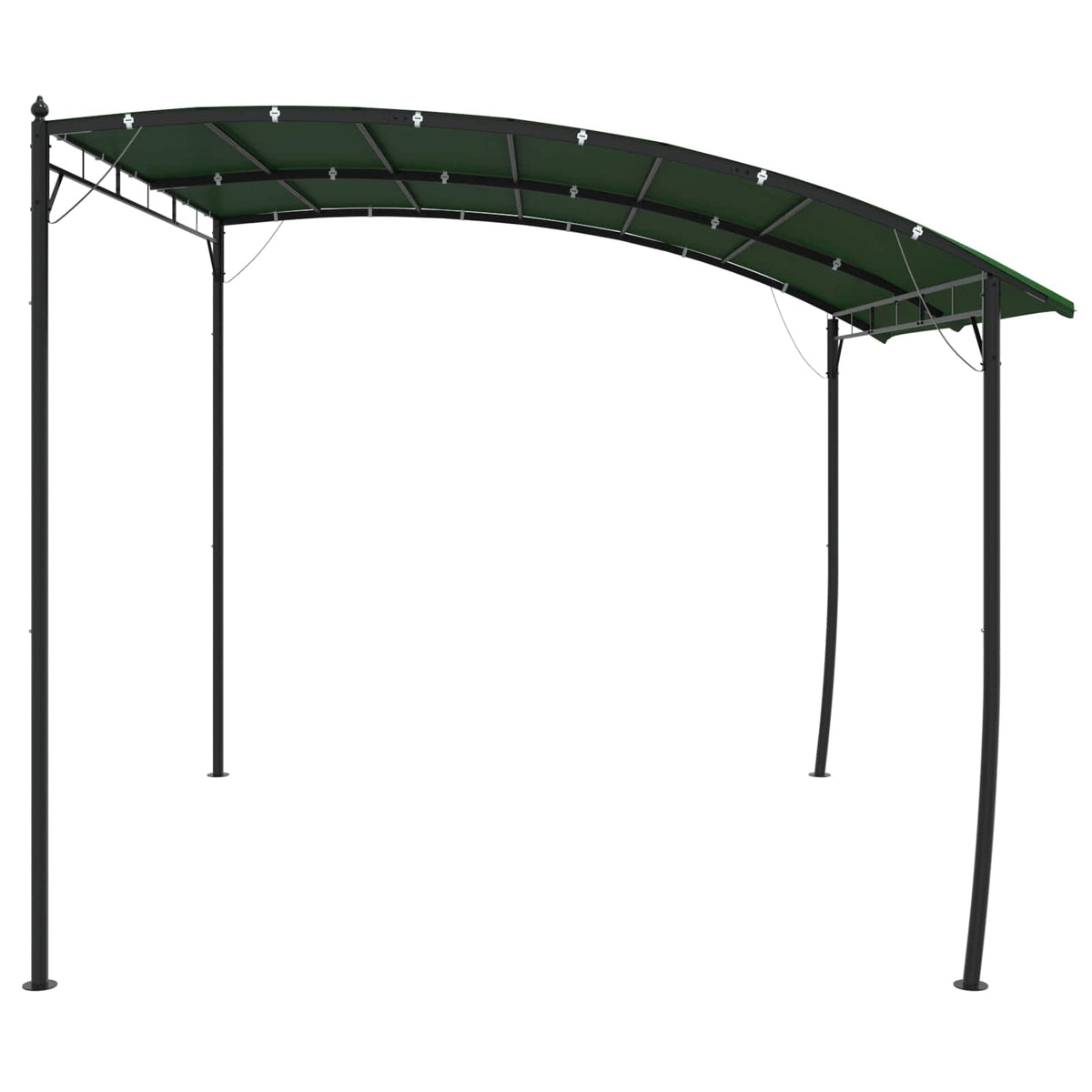 vidaXL Gazebo 3 x 3 x 2.55 m Green 3