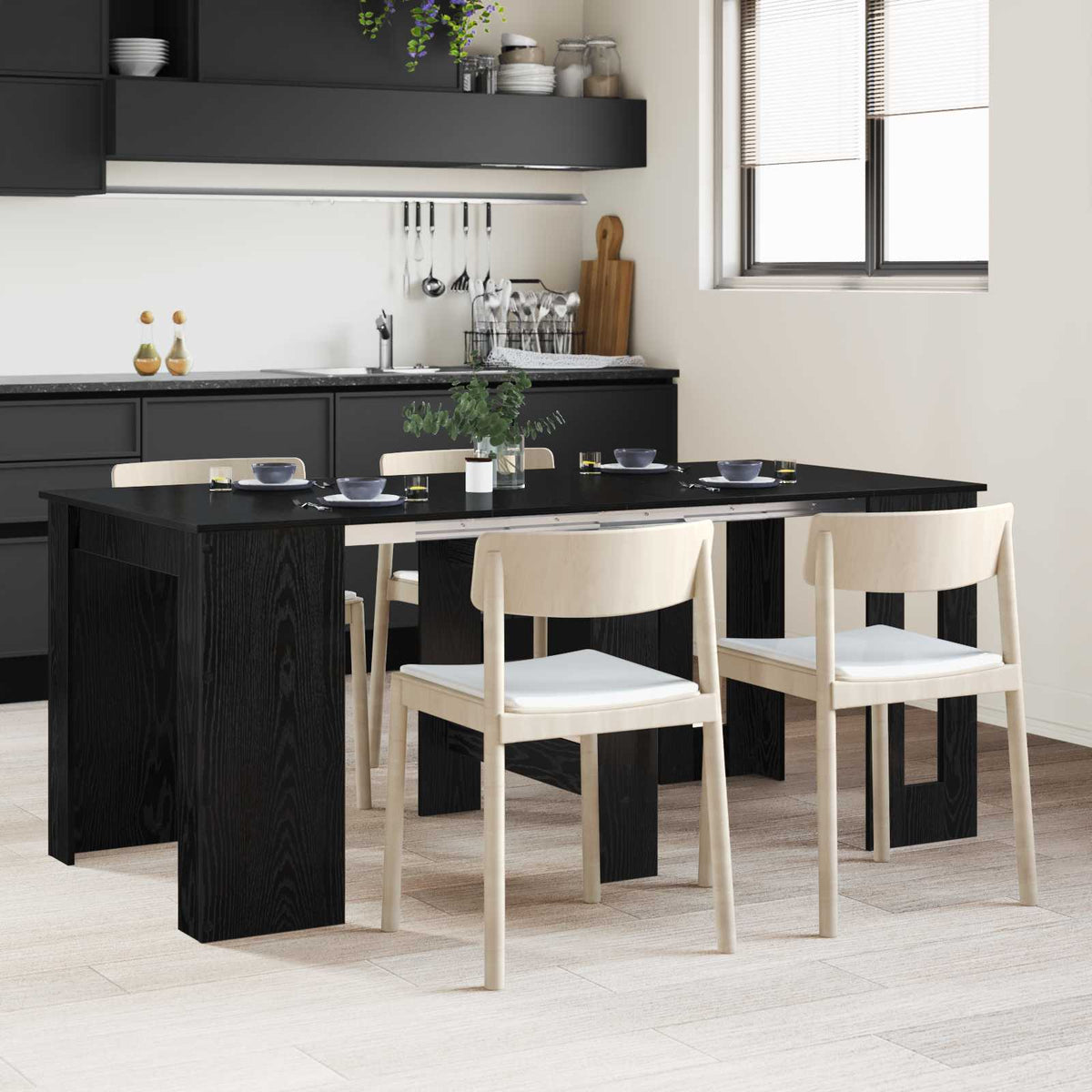 vidaXL Dinning Table 180 x 85 x 75 cm Engineered Wood