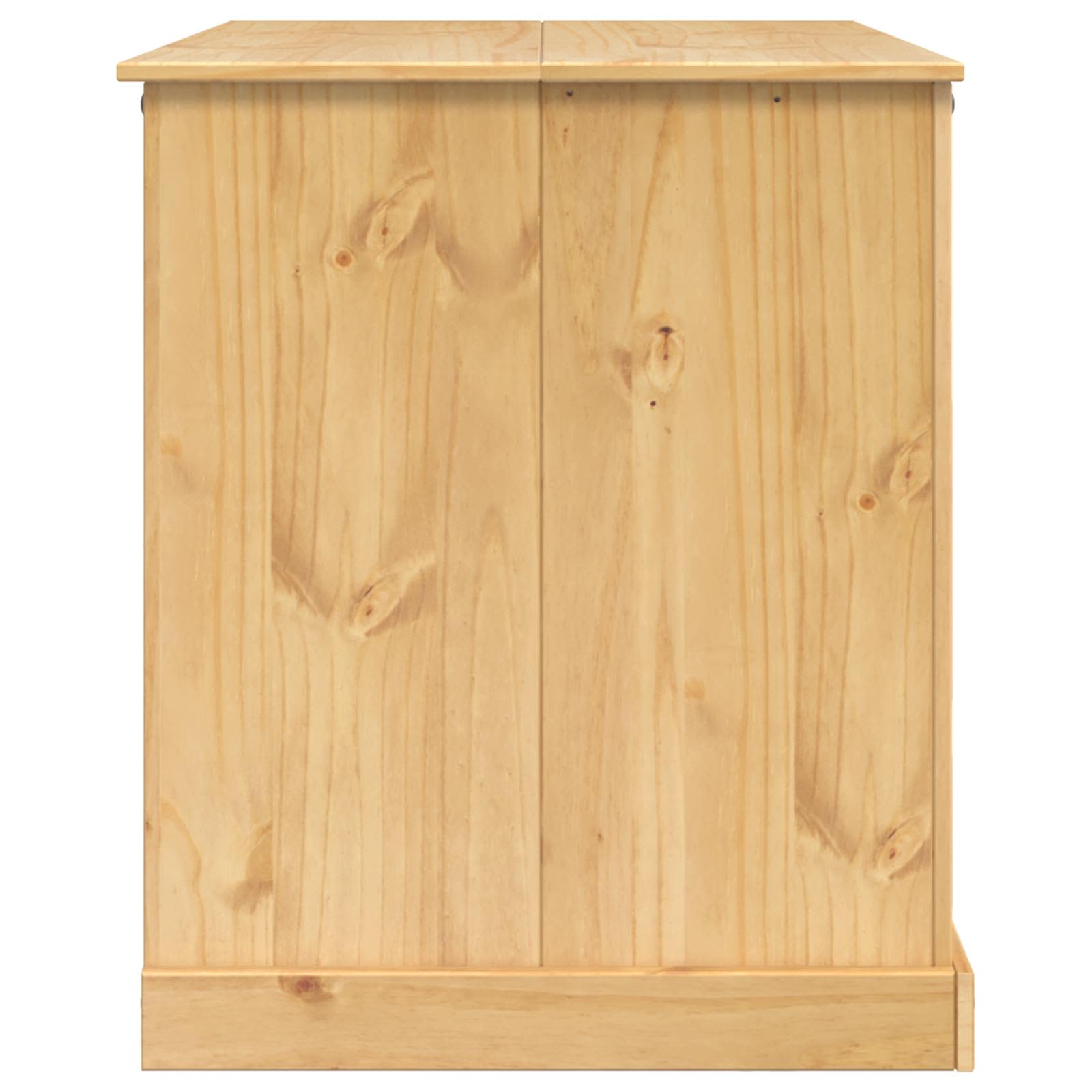 vidaXL Kitchen Island Set 2 pcs Honey Wax 112 x 77 x 91.5 cm 6