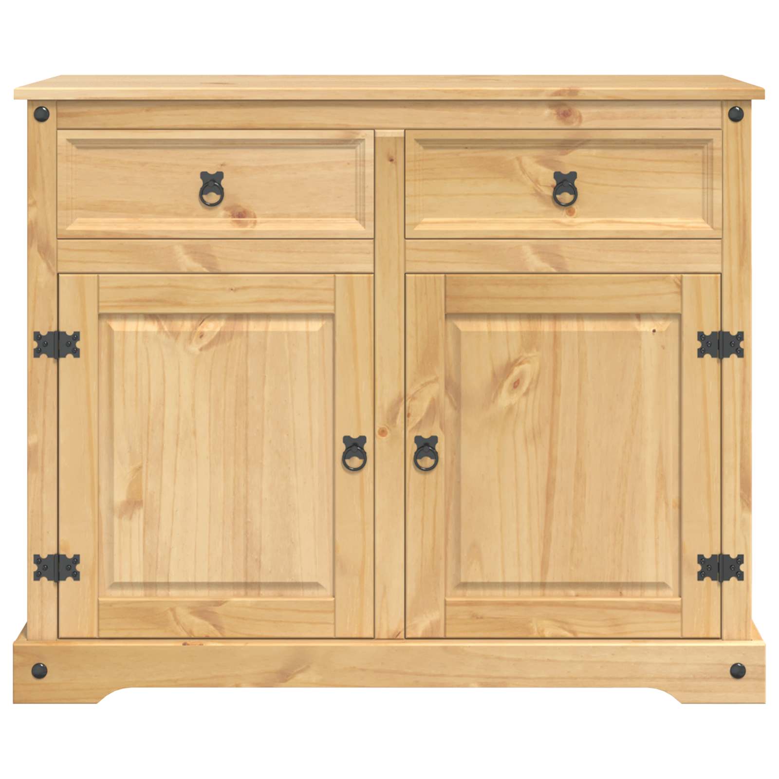 vidaXL Kitchen Island Set 2 pcs Honey Wax 112 x 70 x 91.5 cm 5