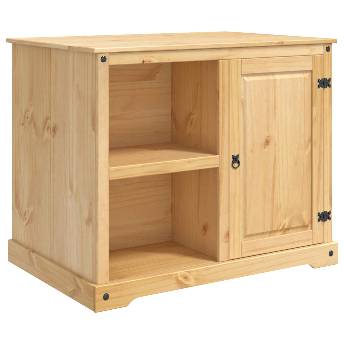 vidaXL Kitchen Island Set 3 pcs Honey Wax 112 x 77 x 91.5 cm 4