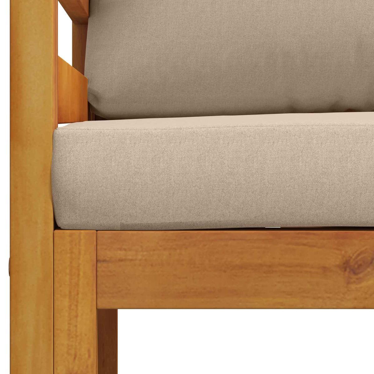 vidaXL Sectional Corner Sofa with Cushions 2 pcs 2-Seater 4