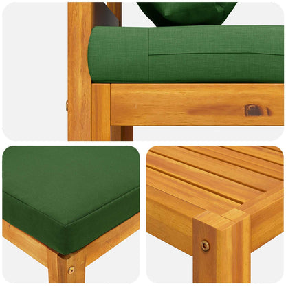 vidaXL 3 pcs Sectional Sofa Set with Cushions 5