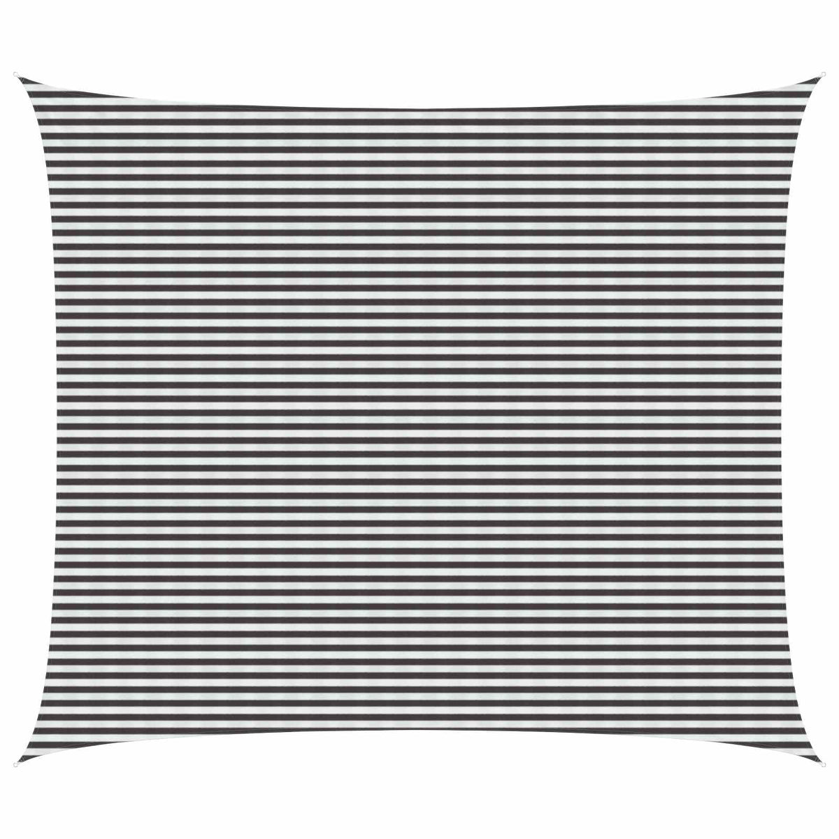 Sunshade Sail 160 g/m² 6x7 m HDPE Anthracite and white