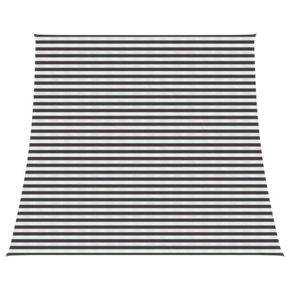 Sunshade Sail 160 g/m² Trapezium HDPE 4/5 x 4 m Anthracite and white