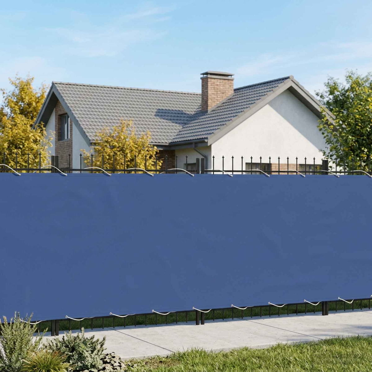 Balcony Privacy Screen Blue