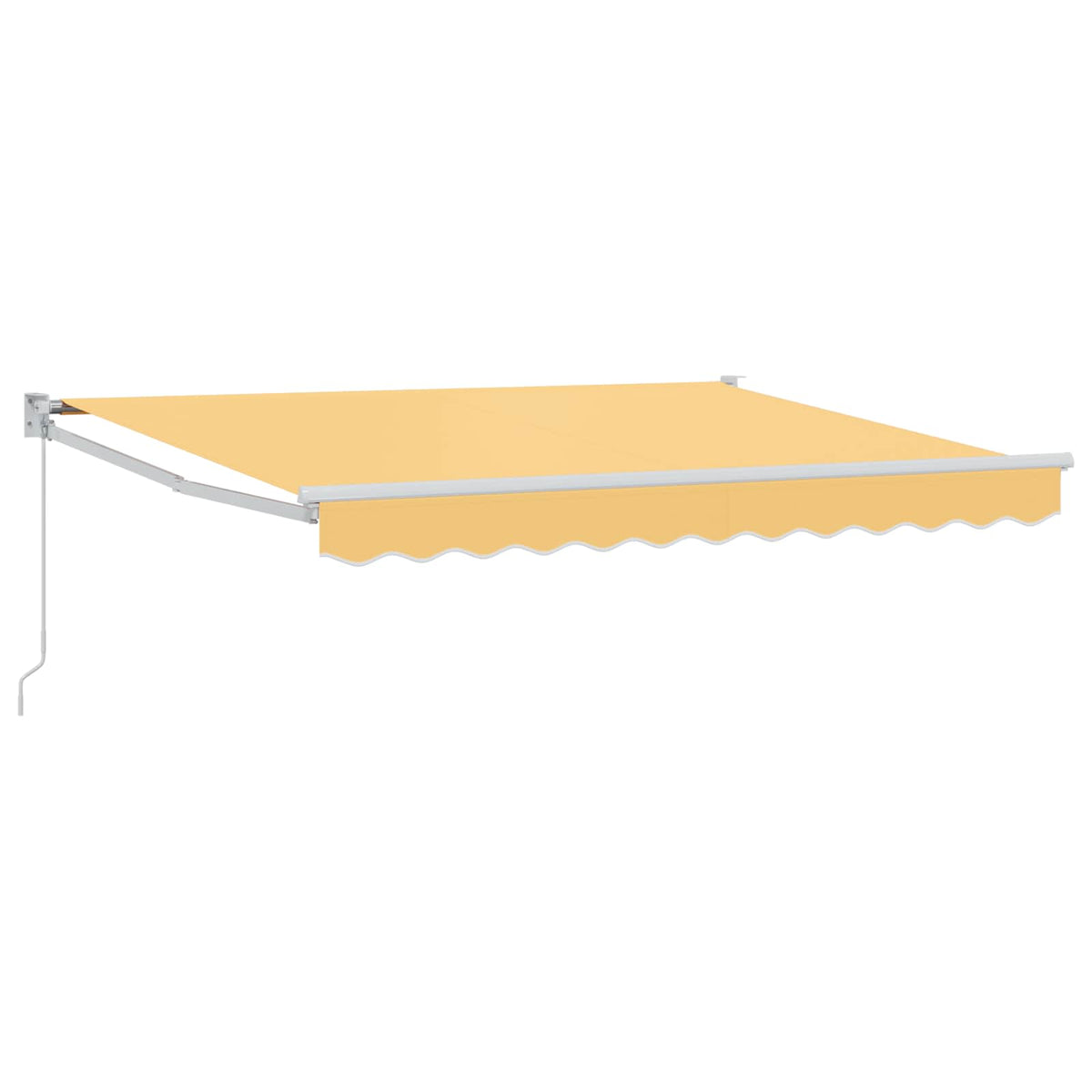 vidaXL Retractable Awning Sand 3.5 x 2 m 100% Polyester and Aluminium 2