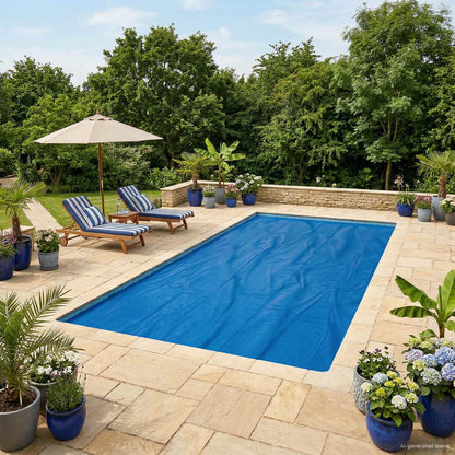 vidaXL Solar Pool Cover Heavy Quality 1000 x 600 cm 200 μm Square PE 1