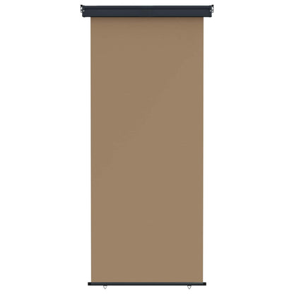 Balcony Side Awning 65 x 250 cm Taupe