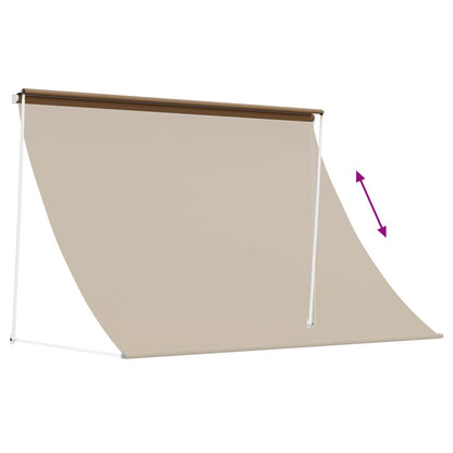 Retractable Awning 100 x 150 cm Beige