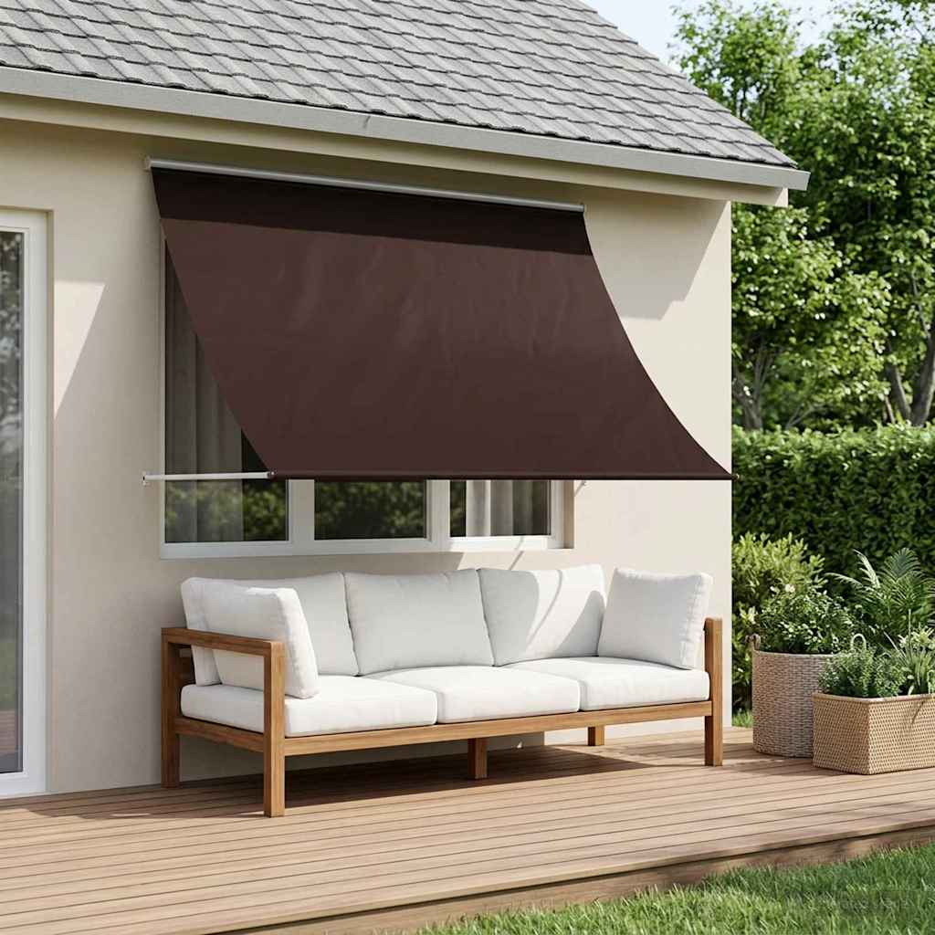 Retractable Awning 250 x 150 cm Brown